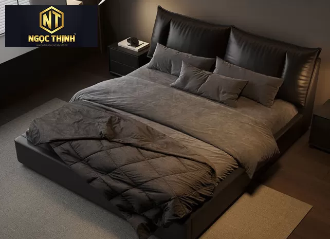 Tuyệt phẩm mẫu giường ngủ gỗ công nghiệp đẹp, hiện đại, chất lượng